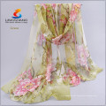 LINGSHANG Frauen Dame Nacken Schal Schal Wrap Schals stilvolle weichen Seide Chiffon Voile Schal